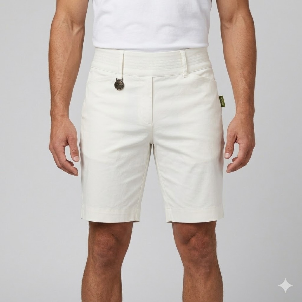 Swing Control Golf Shorts Master Core 13" Pull On White Womens Size 8